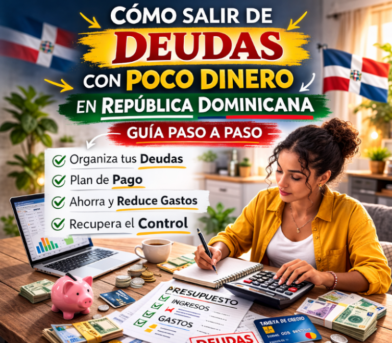 Cómo salir de deudas con poco dinero en República Dominicana (Guía Paso a Paso)